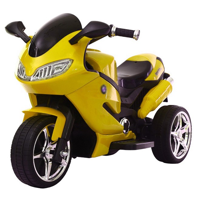 Электромобиль HZBB-1166YE Мотоцикл на аккум. желтый