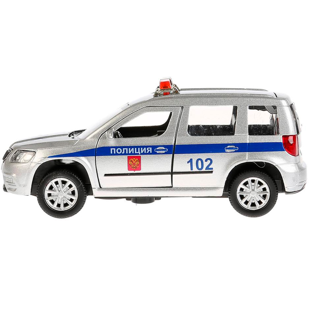 Модель YETI-P-SL Skoda YETI Полиция Технопарк  в коробке