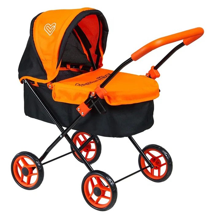 Коляска для куклы 8015-1125 Микси,классическая оранжевый BUGGY BOOM