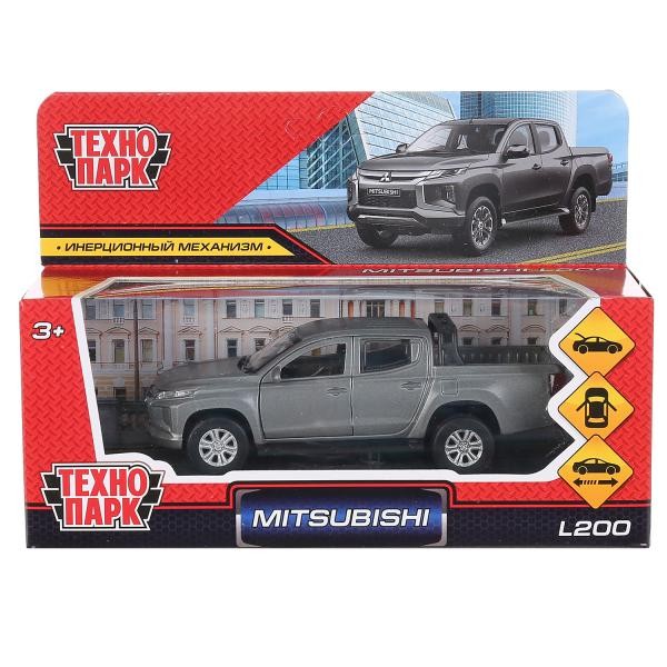 Модель L200-12FIL-GY MITSUBISHI L200 PICKUP матовый серый Технопарк  в коробке