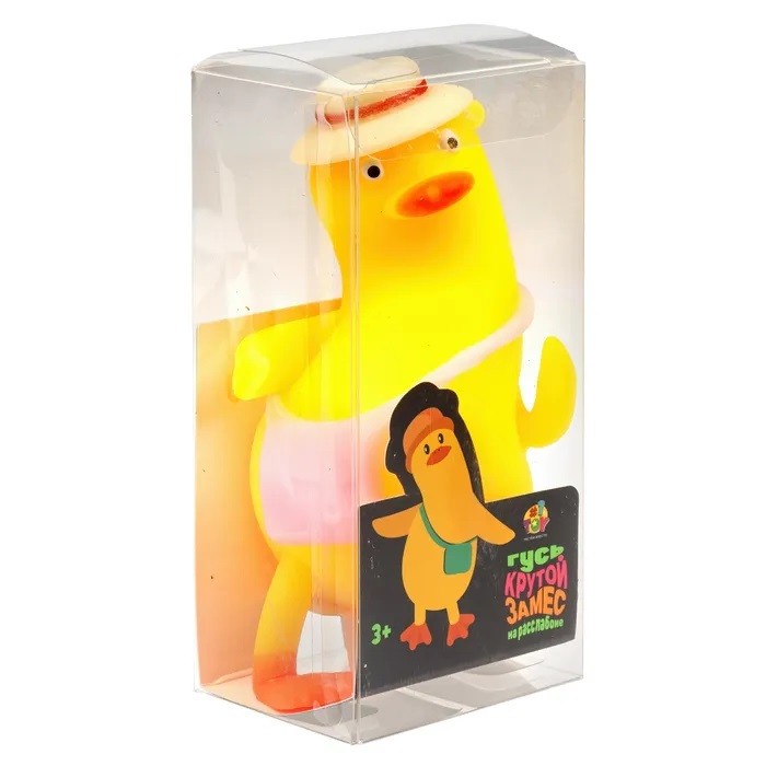 Игрушка Крутой замес гусь на расслабоне, 2 вида в асс. 13,5*6,5см Т25378 1Toy Игрушка Крутой замес гусь на расслабоне, 2 вида в асс. 13,5*6,5см Т25378 1Toy