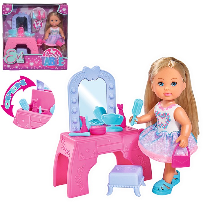 ЕВИ Кукла с туалетным столиком 12 см  5733231.