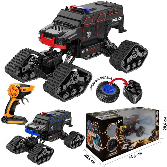 Джип на радиоуправлении Young Racer MK666-646XNA Сменные колеса Джип на радиоуправлении Young Racer MK666-646XNA Сменные колеса