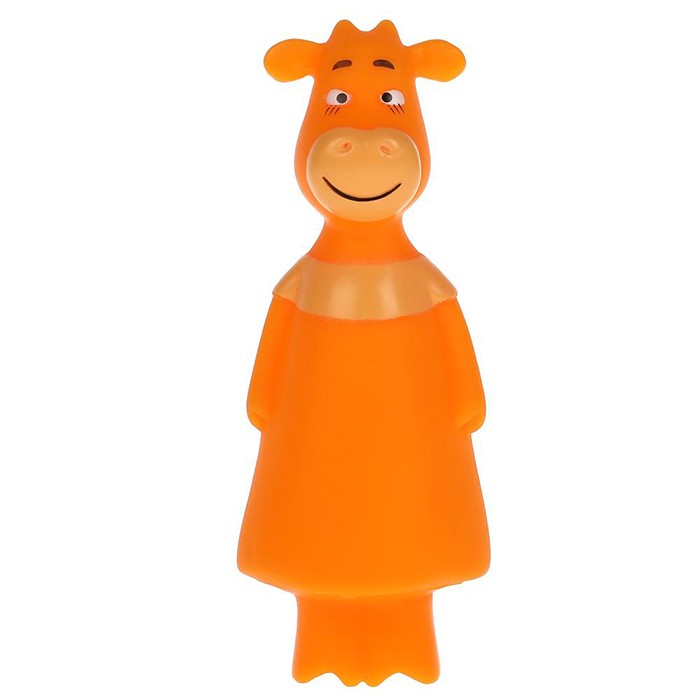 Рез. Оранжевая корова Ма, 10см LX-OR-COW-02