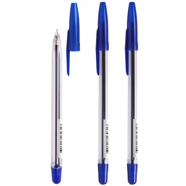 Ручка шарик синий на масляной основе 0,7мм РС21 СТАММ 