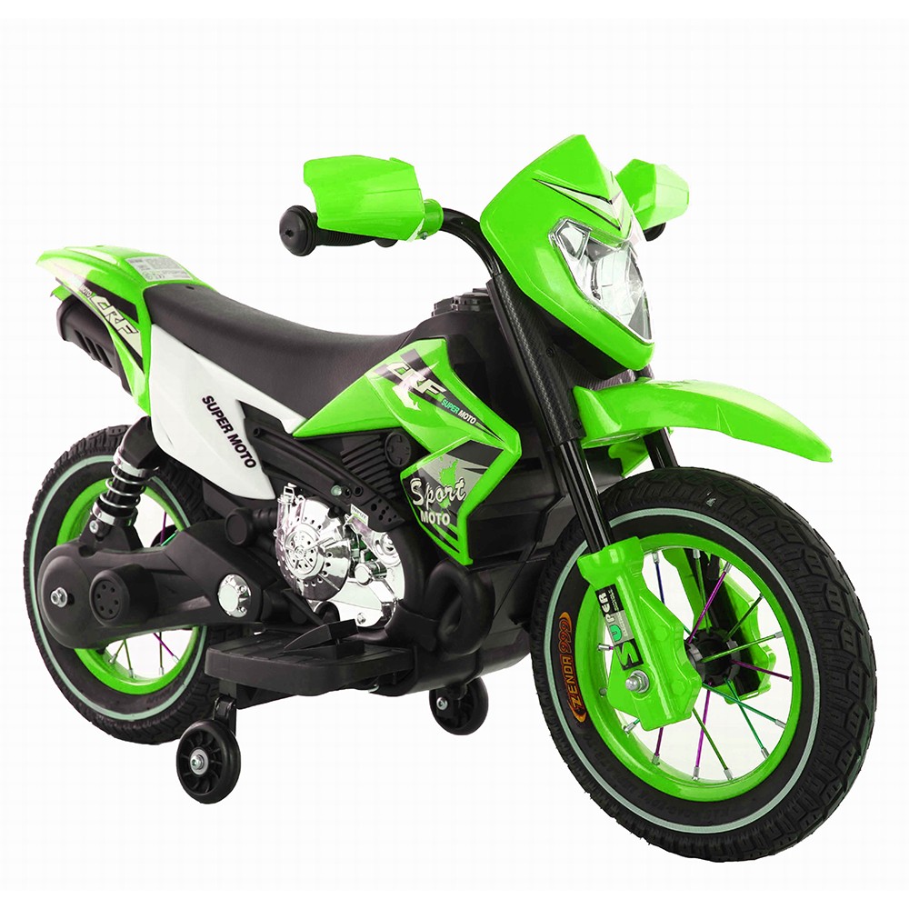 Электромобиль JMB6186-3 Мотоцикл зеленый