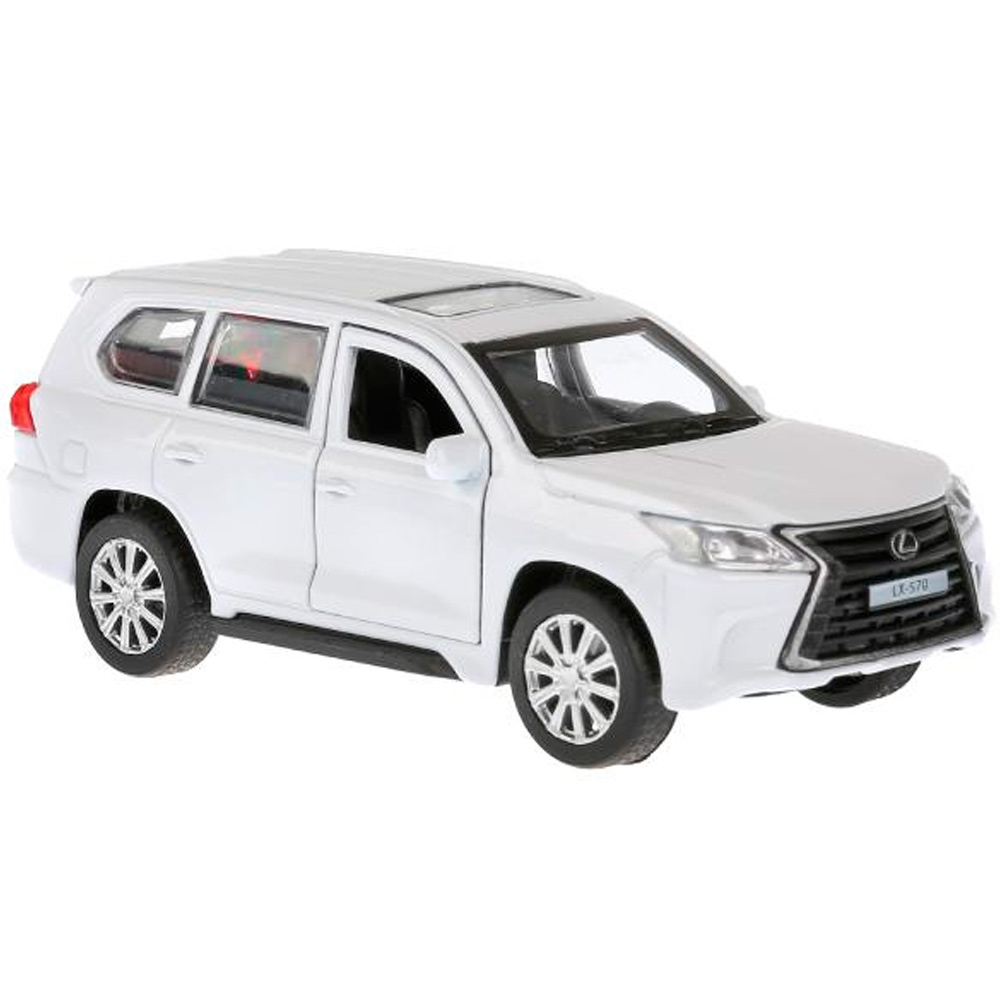 Модель LX570-WH LEXUS LX-570 белый Технопарк в коробке