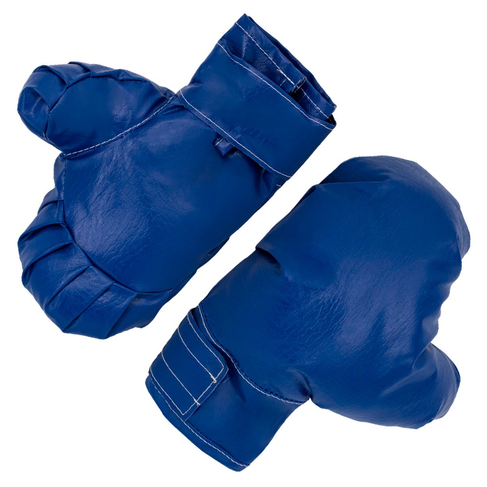 Боксерский набор Кенгуру 60 см синий,экокожа Dvizhok.