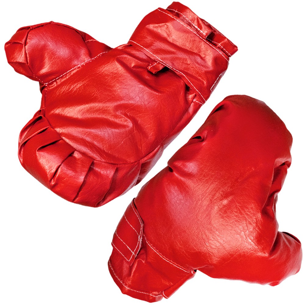Боксерский набор Кенгуру 60 см красный,экокожа Dvizhok.